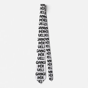 GANGI ÞÉR VEL! GOOD LUCK! Icelandic Language Neck Tie
