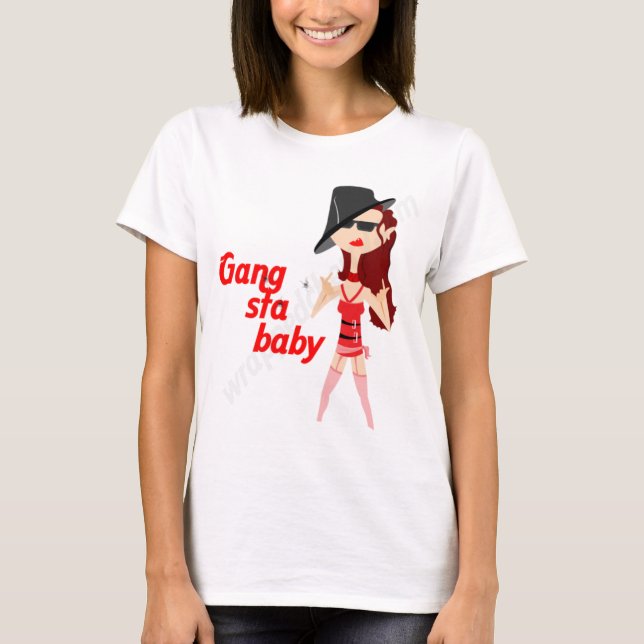 gangsta baby T-Shirt (Front)