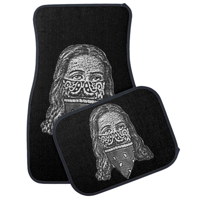 Gangsta Jesus Car Mat (Set)
