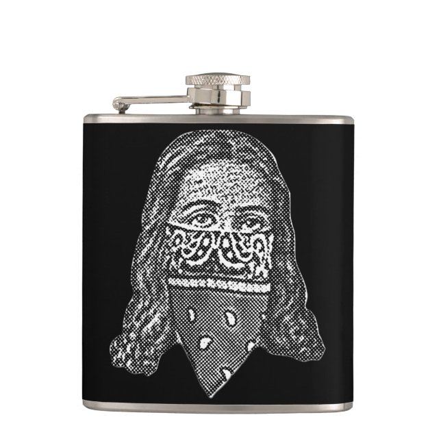 Gangsta Jesus Flask (Front)