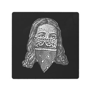 Gangsta Jesus Metal Print