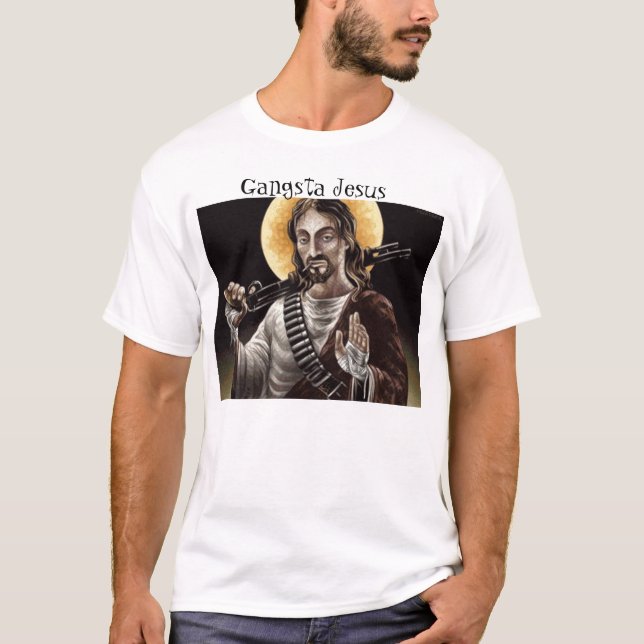 Gangsta Jesus T-Shirt (Front)