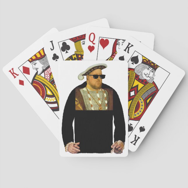 Gangsta King Henry VIII Poker Cards (Back)