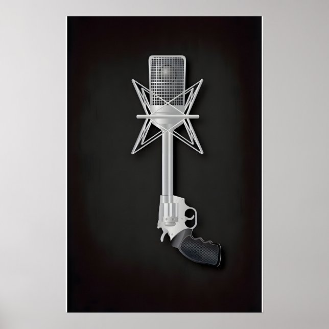 Gangsta Rap Inspired Original Print Design -Print (Front)