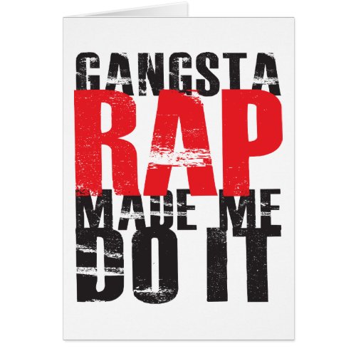 Gangsta Rap Made Me Do It _ Black