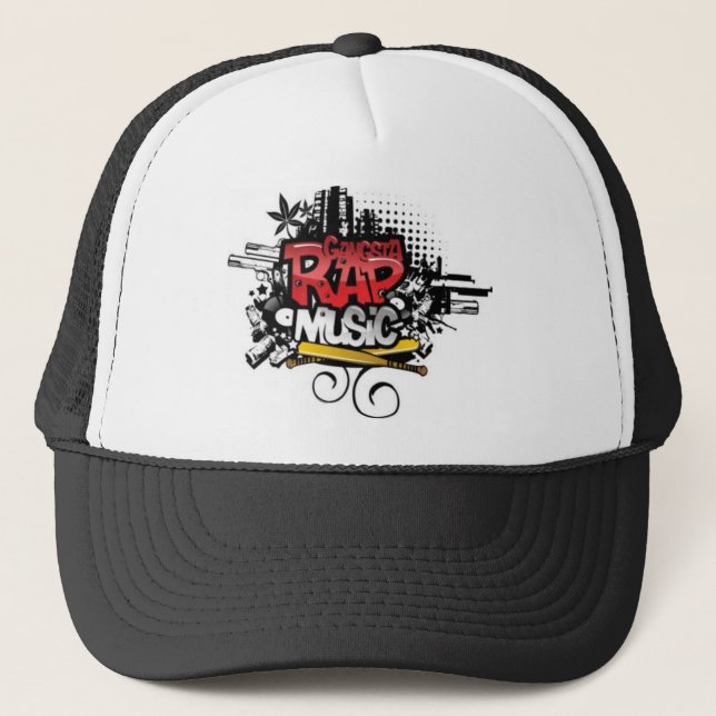 GANGSTA RAP MUSIC cap Cap cap Basecap Caps (Front)