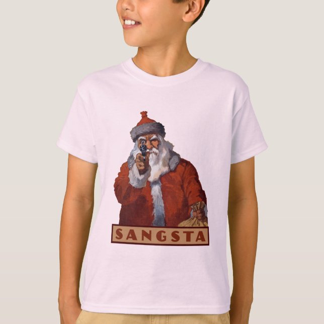 Gangsta Santa shirts & jackets (Front)