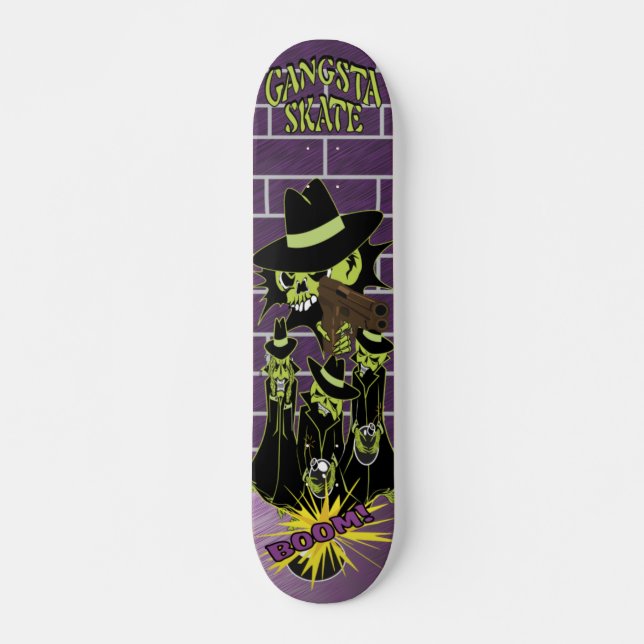 Gangsta Skate Skateboard (Front)