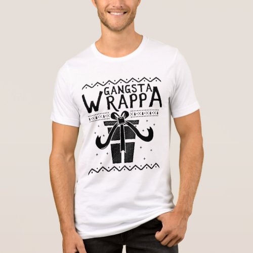 Gangsta Wrappa  Tri_Blend Shirt