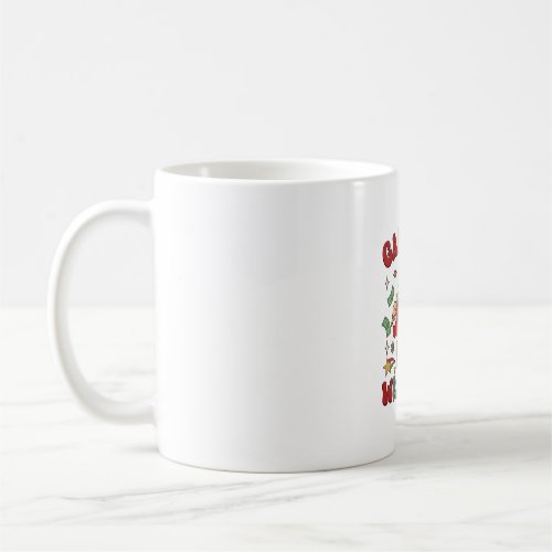 Gangsta Wrapper Christmas Santa Microphone Money Coffee Mug