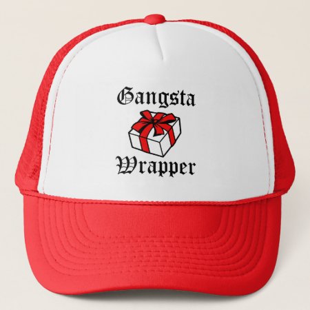 Gangsta Wrapper Funny Women's Christmas Hat