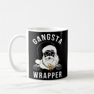 Gangsta Wrapper Gangster Santa Coffee Mug
