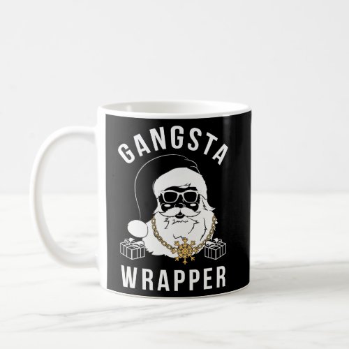 Gangsta Wrapper Gangster Santa Coffee Mug