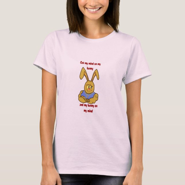 Gangster Bunny Love T-Shirt (Front)
