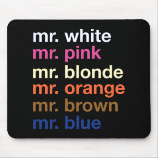 Gangster Colors Mouse Pad