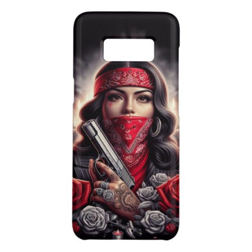 Gangster Girl Hip Hop chicano art graphic Case_Mate Samsung Galaxy S8 Case