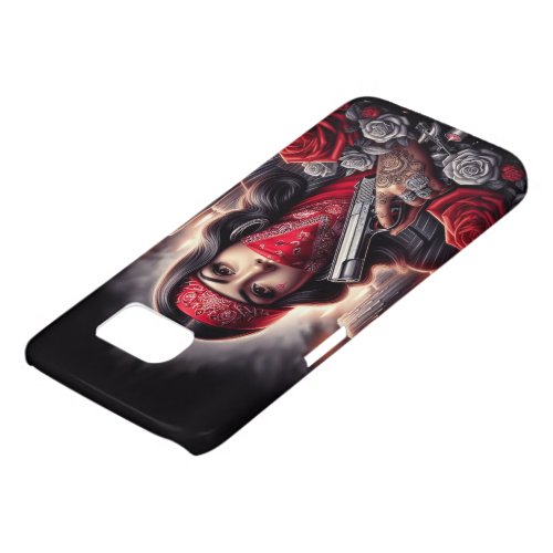 Gangster Girl Hip Hop chicano art graphic Samsung Galaxy S7 Case