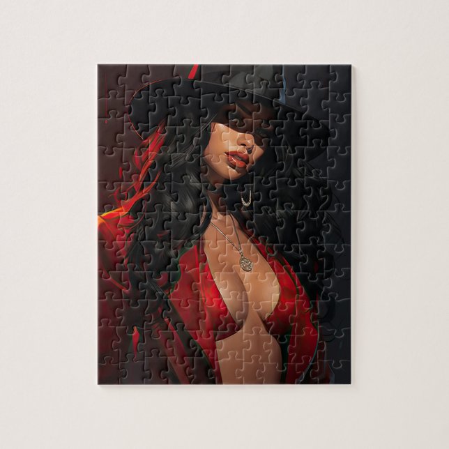 Gangster Girls Jigsaw Puzzle (Vertical)