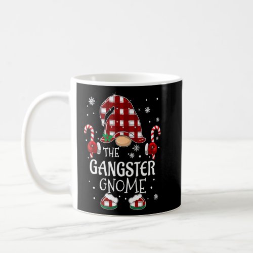 Gangster Gnome Buffalo Plaid Matching Family Chris Coffee Mug