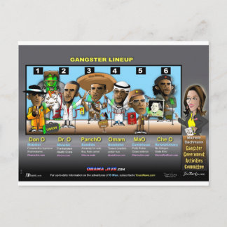 Gangster Government Postcard