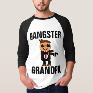 GANGSTER GRANDPA, Funny Tees T-Shirts