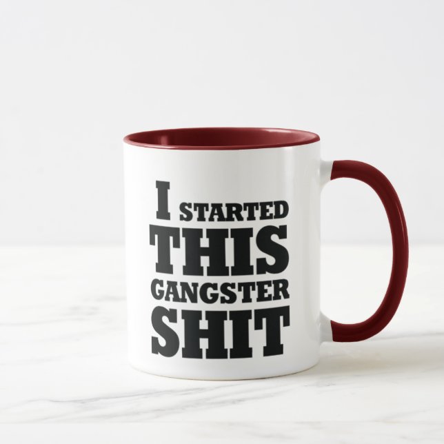 Gangster Mug (Right)