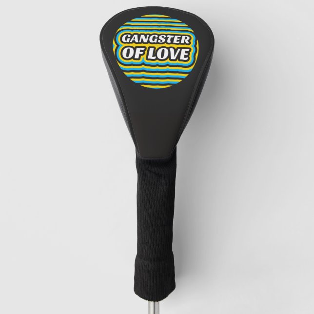 GANGSTER OF LOVE RETRO GOLF DRIVER COVER (Front)