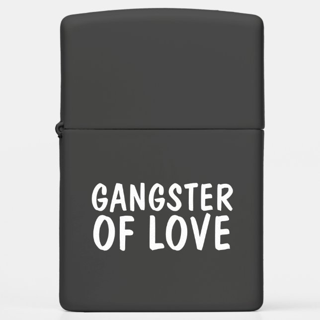 GANGSTER OF LOVE ZIPPO LIGHTERS (Front)