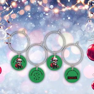 Gangster - Sleigh Rides? Rather Take Cadillac Wine Charm