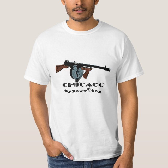 Gangster submachine gun T-Shirt (Front)