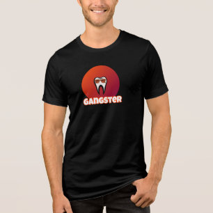 Gangster tooth Tri-Blend shirt