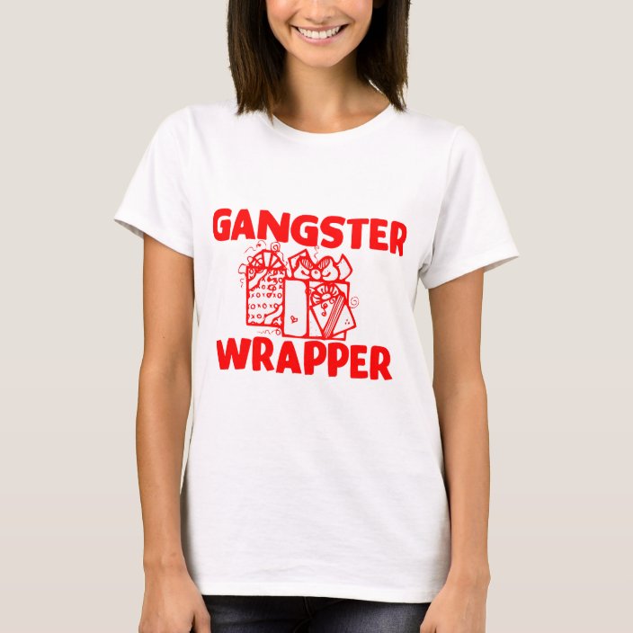 gangster wrapper t shirt
