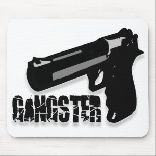 Gangsters Gun Mouse Pad