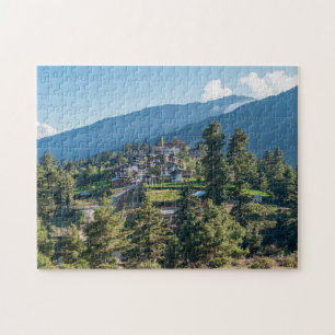Gangtey Goemba Buddhist monastery , central Bhutan Jigsaw Puzzle