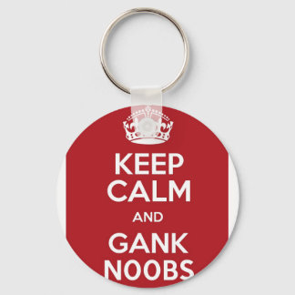 Gank n00bs key chain