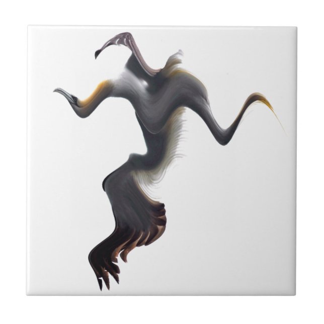 Gannets-Abstract Sea Bird Tile (Front)