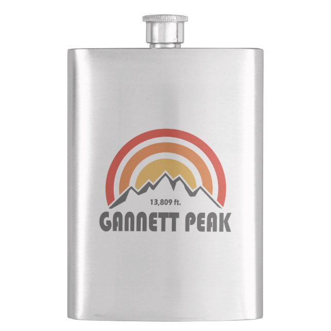 Gannett Peak Flask (Front)
