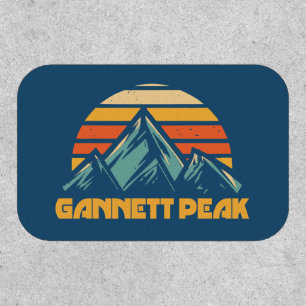 Gannett Peak Retro Turquoise Patch