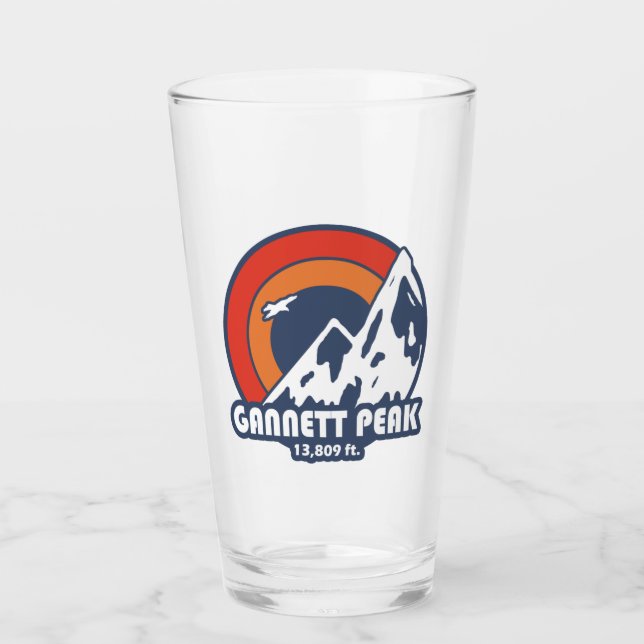 Gannett Peak Sun Eagle Glass (Front)