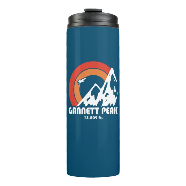 Gannett Peak Sun Eagle Thermal Tumbler (Front)