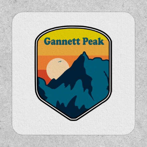 Gannett Peak Wyoming Sunrise Patch