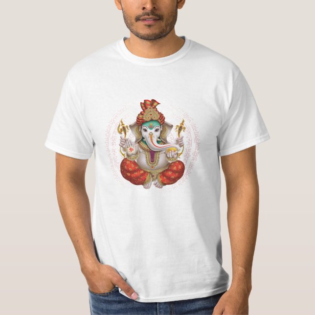 Ganpati Bappa Blessing T-Shirt (Front)