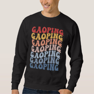 Gaoping City Groovy Retro Sweatshirt