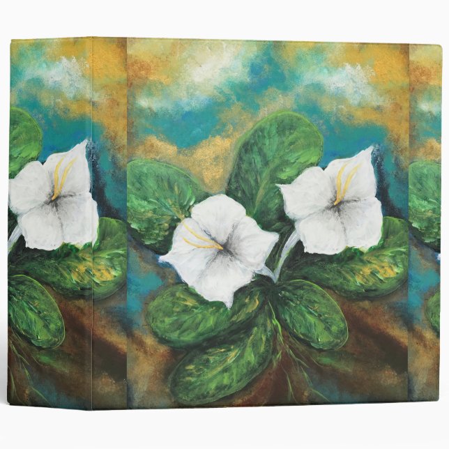 Gaosali Guam Flower 2" Binder (Front/Spine)
