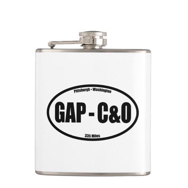 GAP - C&O Towpath Oval Flask (Front)