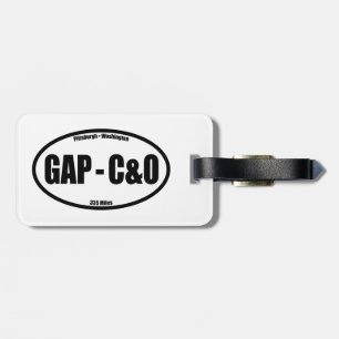 GAP - C&O Towpath Oval Luggage Tag