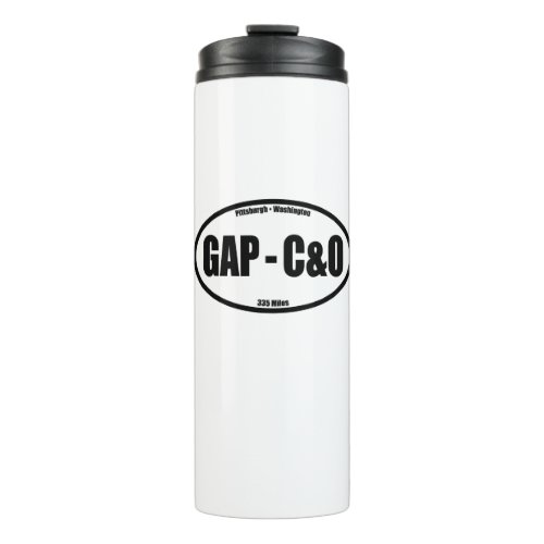 GAP _ CO Towpath Oval Thermal Tumbler