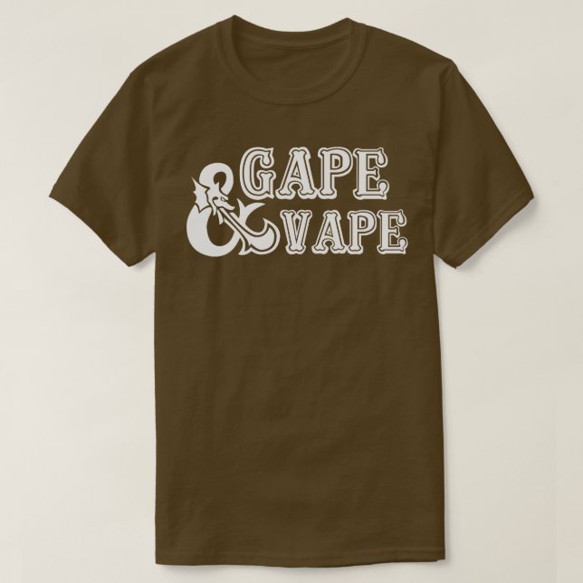 Gape n Vape T-Shirt (Design Front)