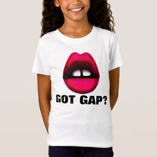 Gapped Toothed Gap Girl T Shirts 