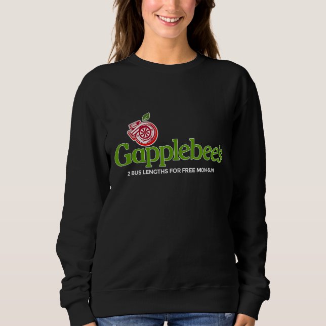 Gapplebee's Drag Racing American Muscle Turbo Boss Sweatshirt (Front)